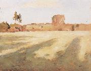 Levitan, Isaak Abgemahtes field oil on canvas